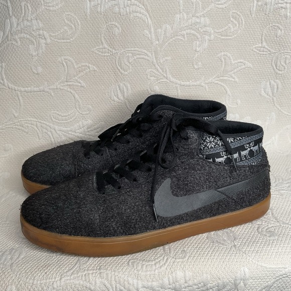 Nike SB Eric Koston Men's Mid Warmth Sneakers Size 12 Dusty Cactus/Gray Reindeer - Picture 3 of 10